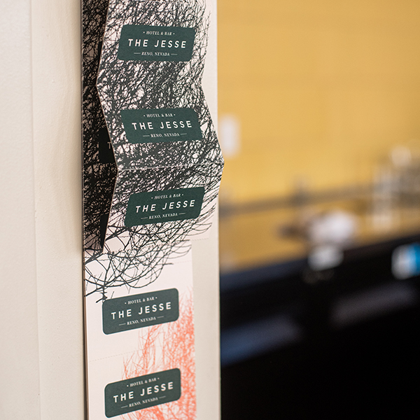 Rushton Smith - Custom Branding - The Jesse Hotel & Bar - Venue Business Cards
