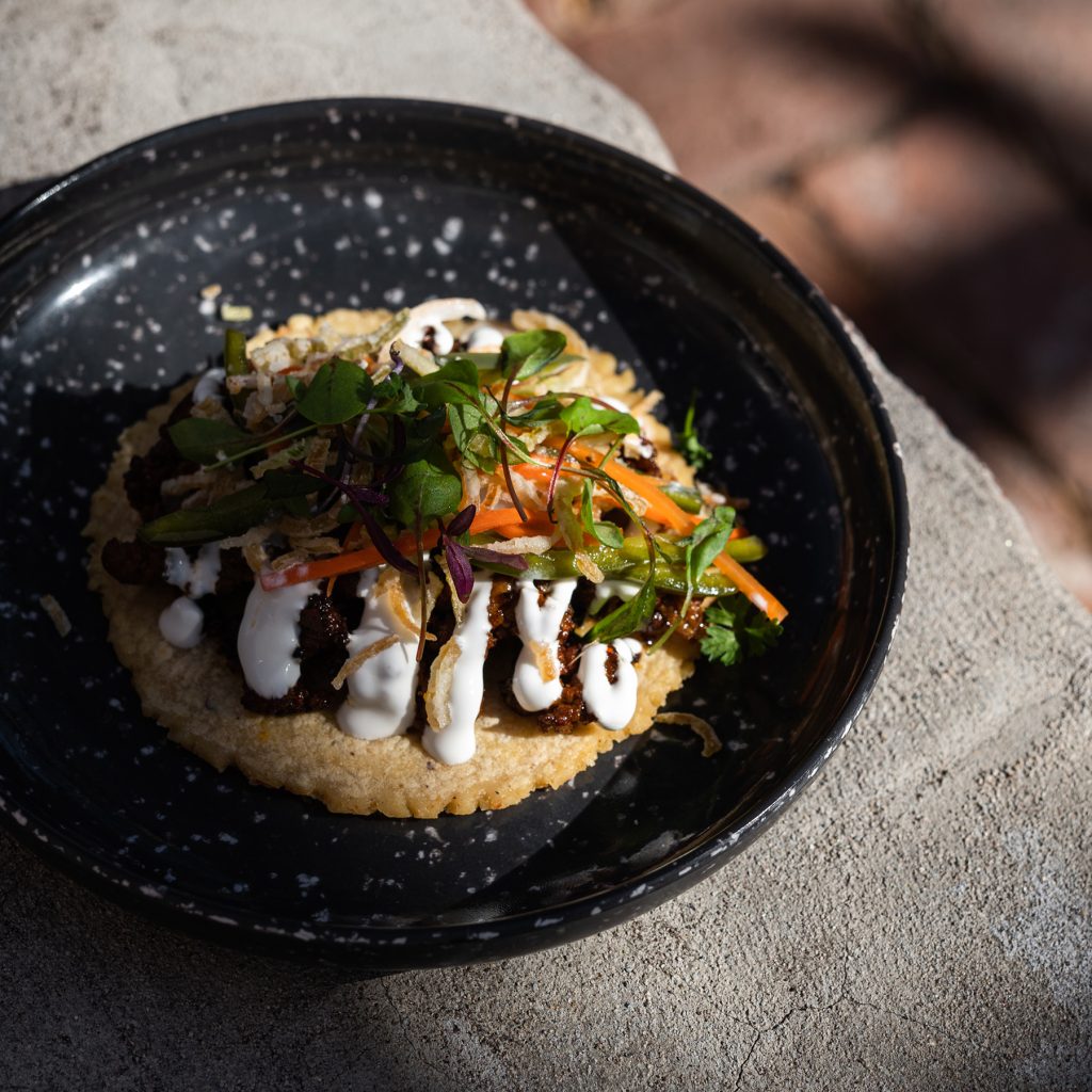 Rushton Smith - Custom Brand Design - Estella Tacos Y Mezcal Restaurant - Taco Food Photography