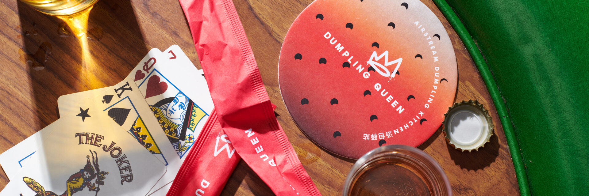 Hospitality Branding Dumpling Queen, airstream dumpling kitchen, custom branding, Reno NV