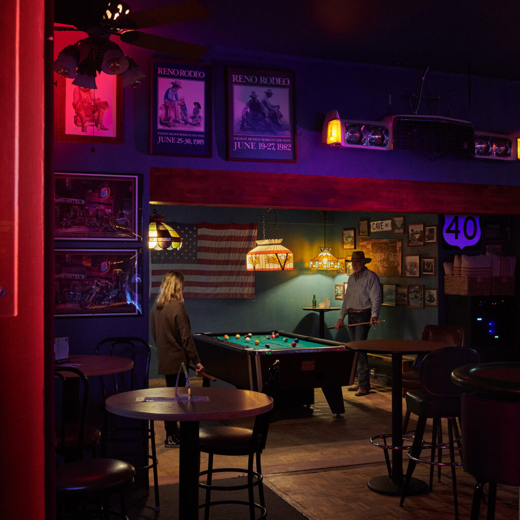 Abby's branding, hospitality bar interior Reno NV