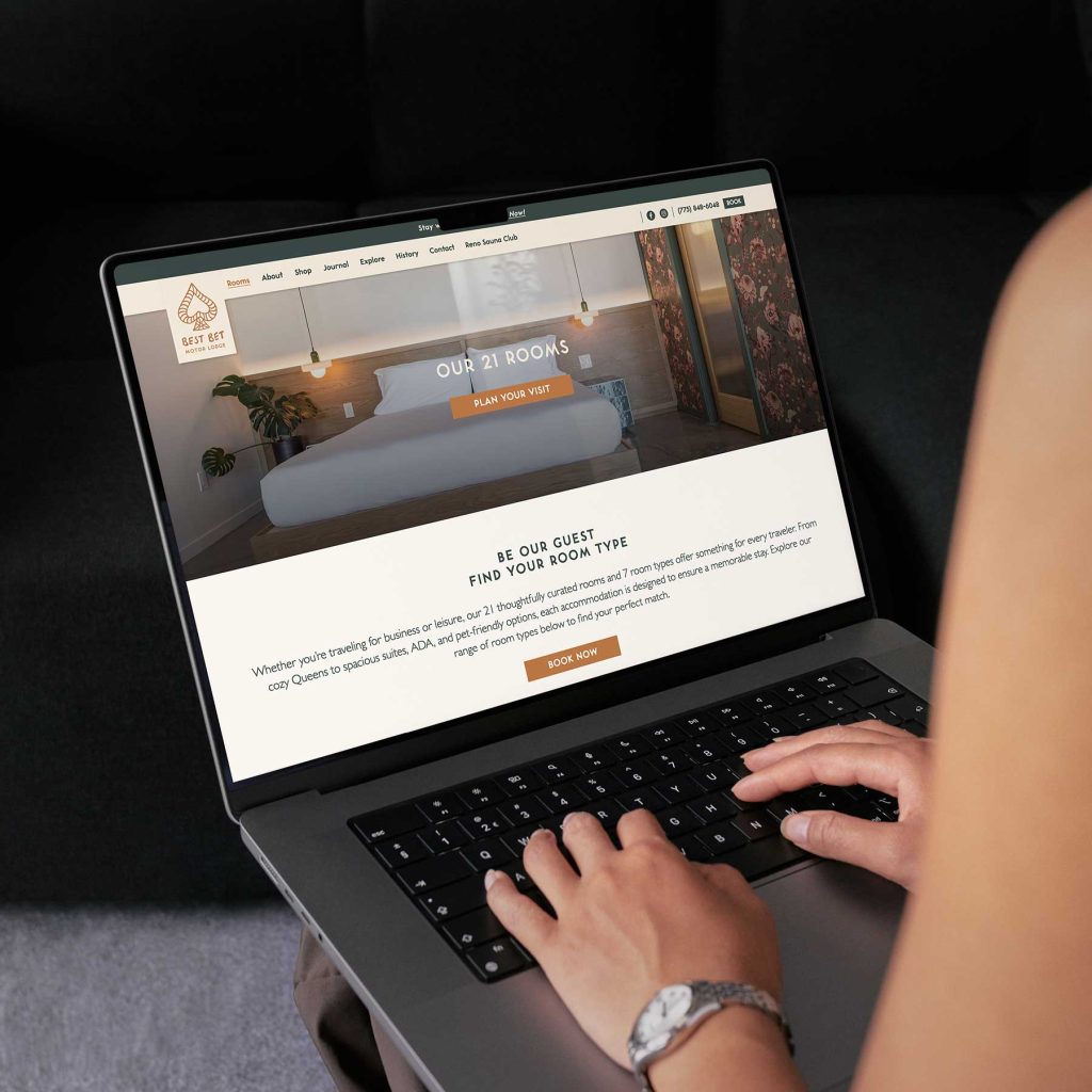 Best Bet Motor Lodge custom wordpress website