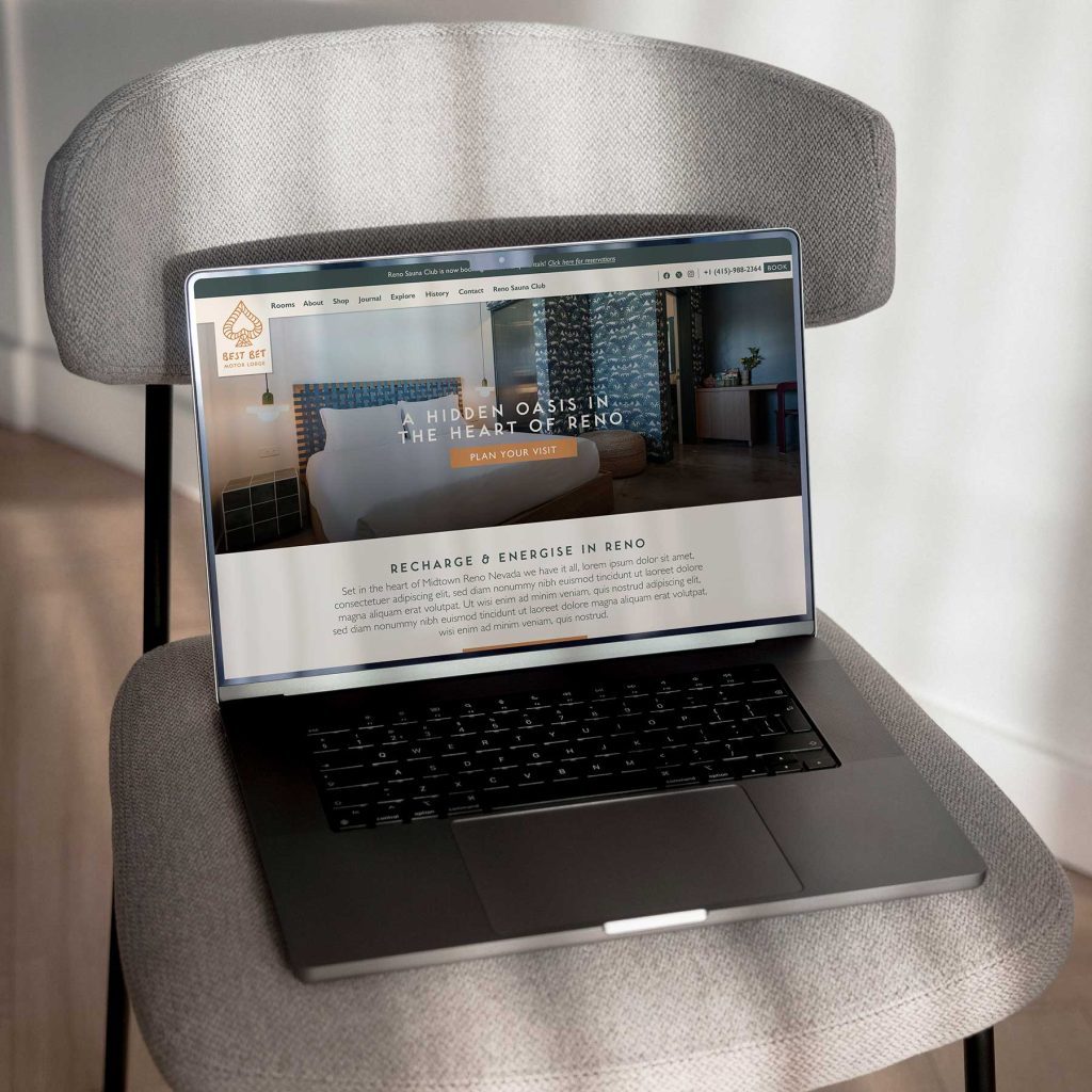 Best Bet Motor Lodge custom wordpress website