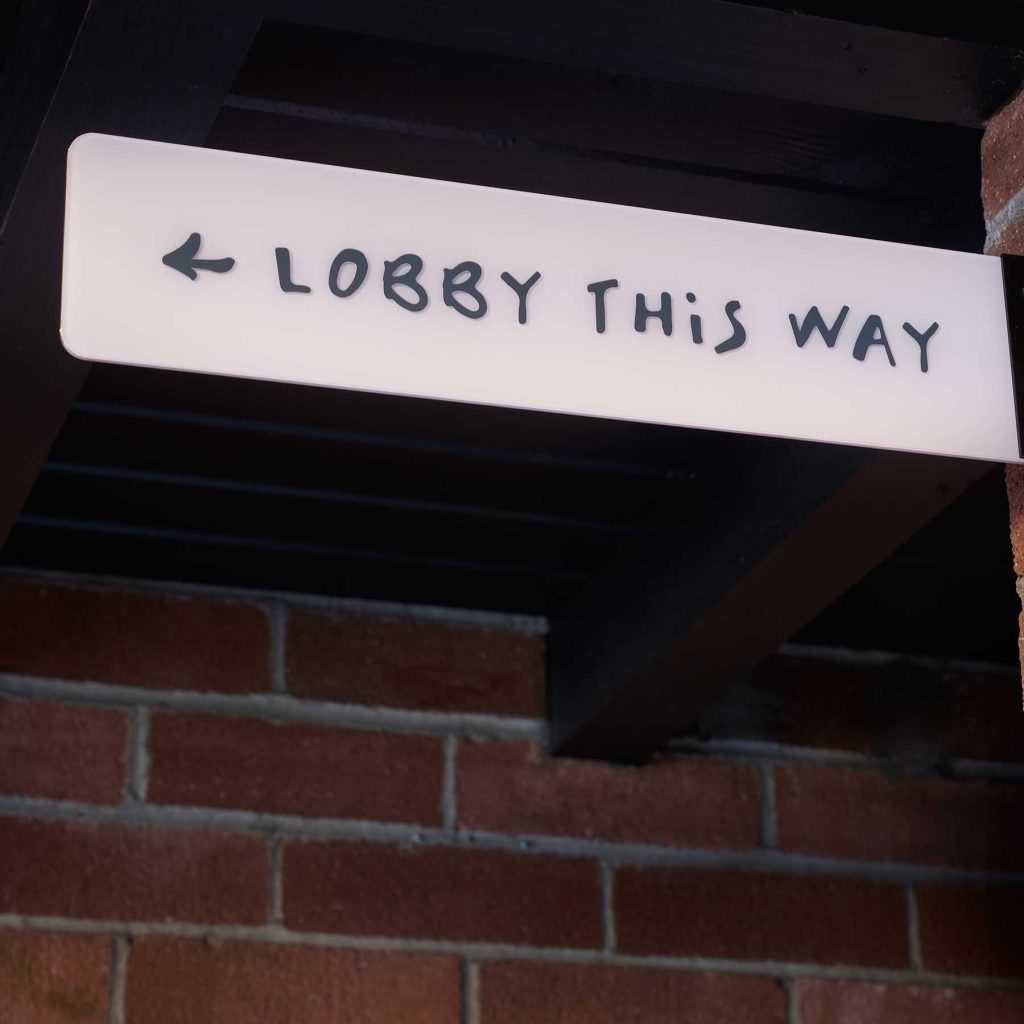 Best Bet Motor Lodge wayfinding signage