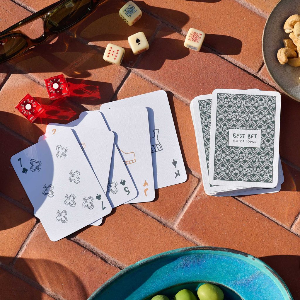 Best Bet's custom playing cards