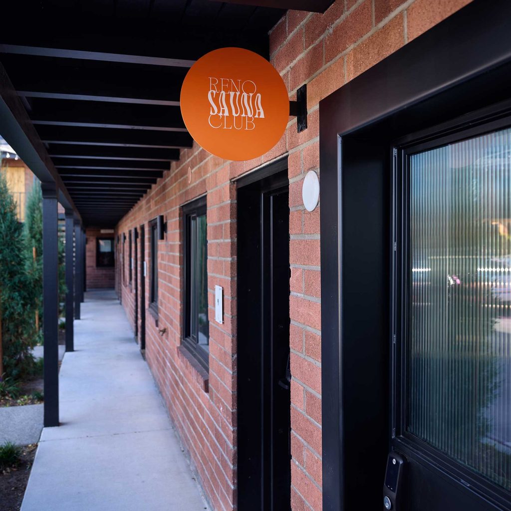 Our sixth successful collaboration with visionary Piper Stremmel revitalising the Best Bet Motor Lodge, a historic property built in 1958, located in mid-town Reno, Nevada. The project aimed to transform this unique motor lodge into a boutique hotel with a distinct character, combining elements of Nevada’s gaming culture with thoughtful, design-centric accommodation. The team aimed to bring some fun flair to the back of the property with a hotel amenity and could also branch off as it’s own stand alone business—enter Reno Sauna Club.